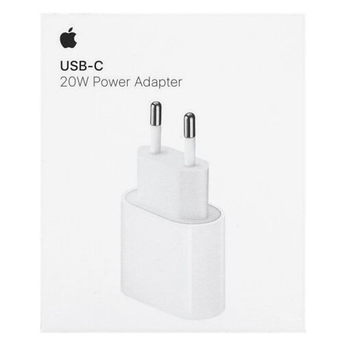 ADAPTADOR APPLE MHJE3ZM/A TIPO C, 20W             