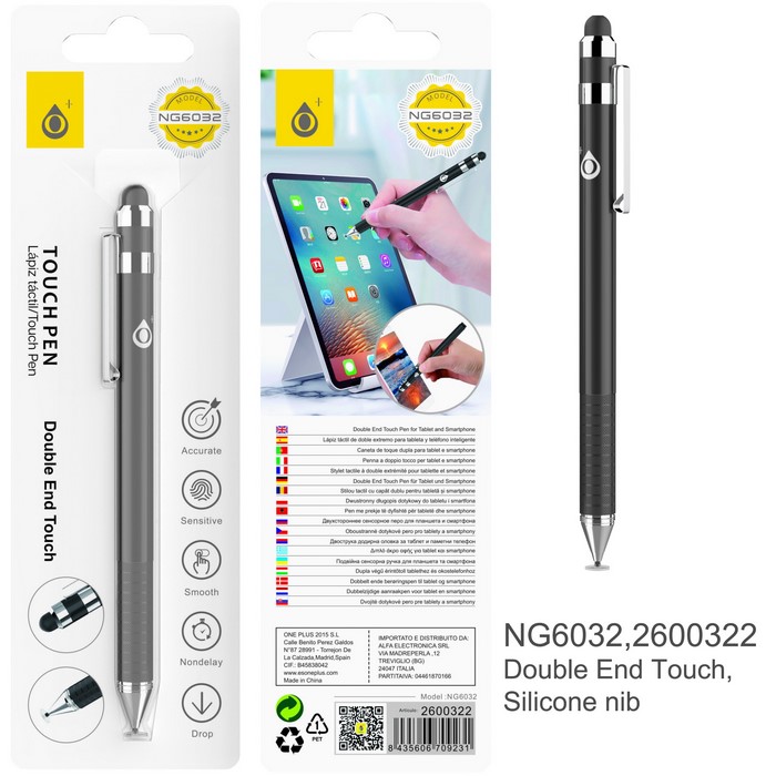LAPIZ ONE+ NG6032 PARA MOVILES Y TABLETS, NEGRO   