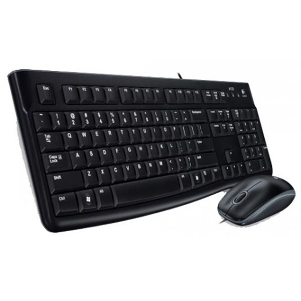 TECLADO+RATON LOGITECH MK120 NEGRO                