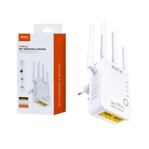 REPETIDOR WIFI MTK TR9201 INALAMBRICO MINI ROUTER 