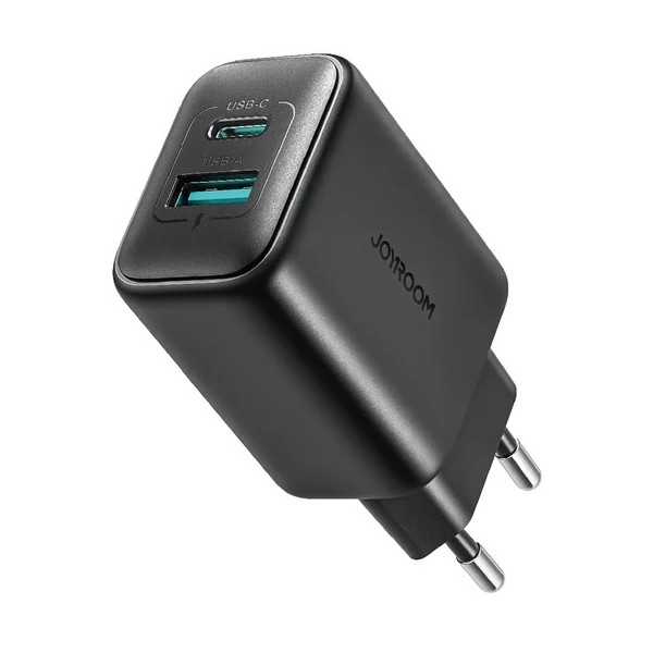 CARGADOR RED JOYROOM JRTCF13, USB-C, USB-A, 25W   