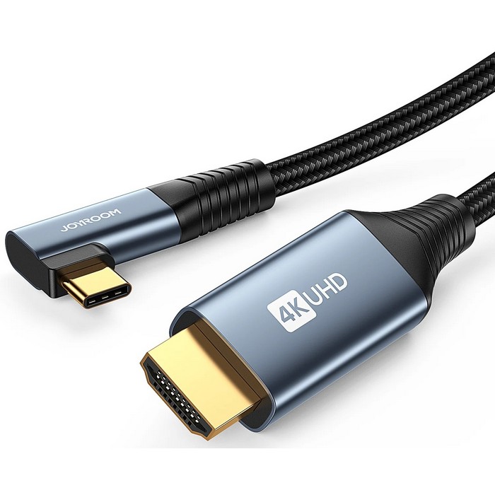 CABLE JOYROOM SY20C1 TIPO-C a HDMI 4K 2M. TRENZADO