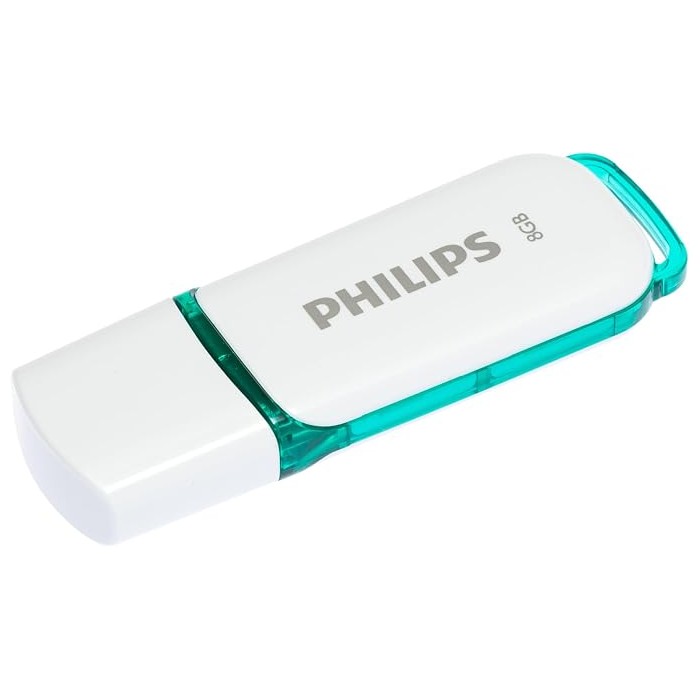 PENDRIVE PHILIPS FM08FD70B SNOW 8GB USB 2.0       
