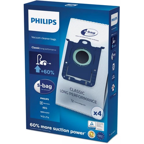 BOLSA ASPIRADORA PHILIPS FC8021/03, 4 BOLSAS      