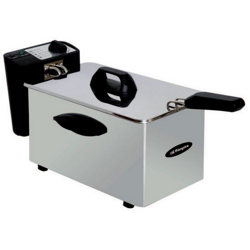 FREIDORA ORBEGOZO FDR35 3.5LITROS 2000W INOX      