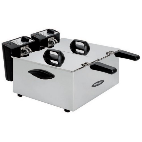 FREIDORA ORBEGOZO FDR70 2X3,5 LITROS 2X2000W INOX 