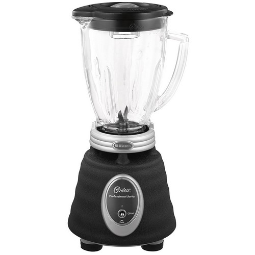 BATIDORA OSTER BPST02, 600W VASO CRISTAL, NEGRO   