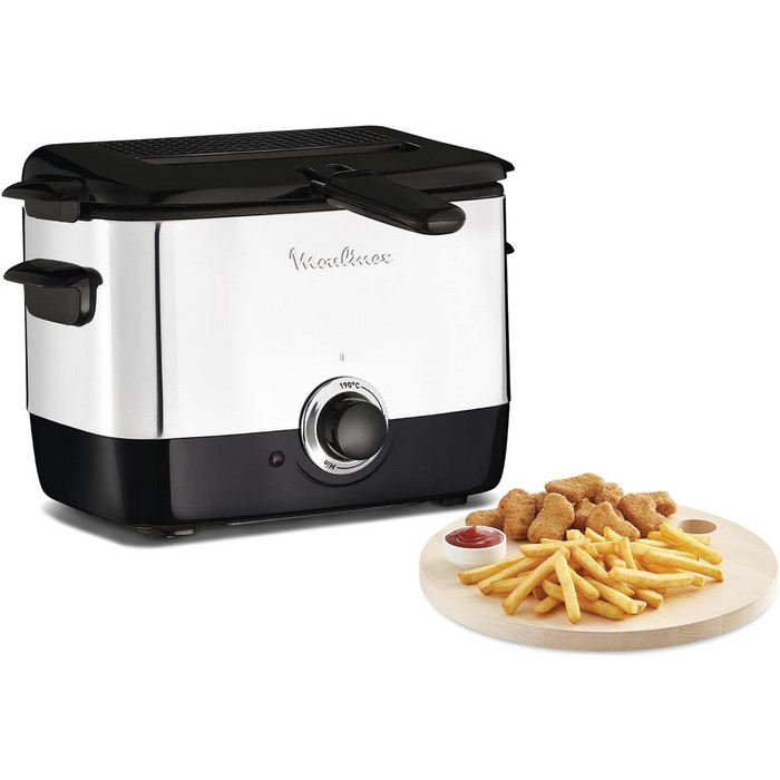 FREIDORA MOULINEX AF220010, 1 LITRO 1000W INOX    
