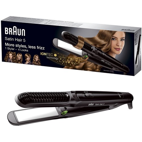 PLANCHA PELO BRAUN ST570 MOLDEADOR RIZADOR IONTEC 