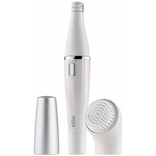 DEPILADORA FACIAL BRAUN 810 + CEPILLO LIMPIADOR   