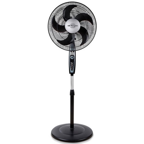 VENTILADOR ORBEGOZO SF0149 DE PIE, 60W, 40CM NEGRO