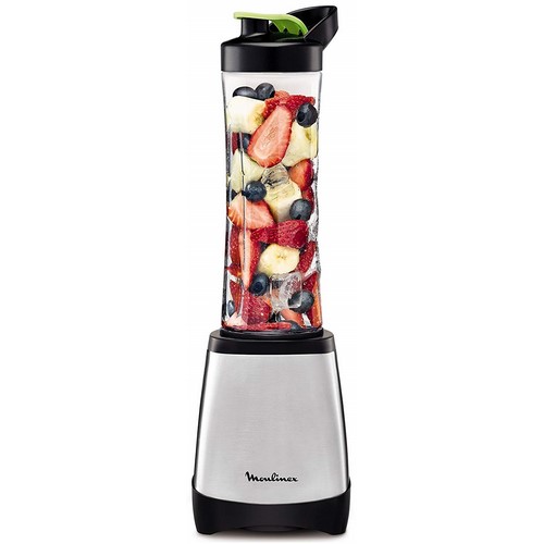 BATIDORA MOULINEX LM1A0D10 SMOOTHIE 300W INOX     