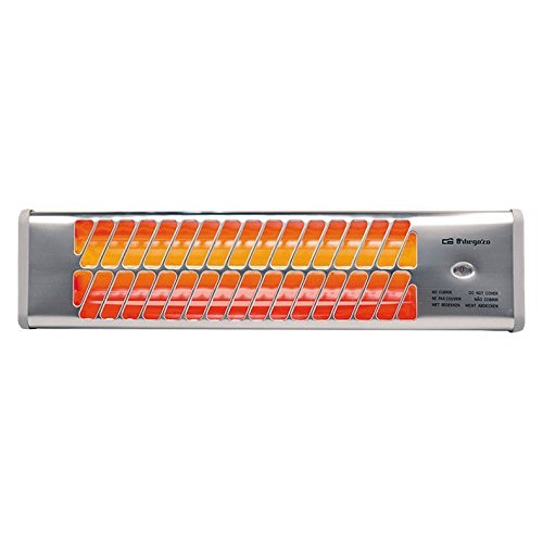 ESTUFA ORBEGOZO BB5000 BAO, CUARZO, 1200W, INOX  