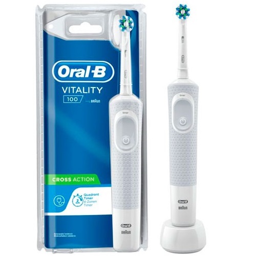 CEPILLO DENTAL BRAUN VITALITY 100 BLANCO          