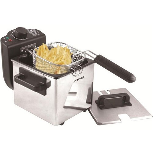 FREIDORA MUVIP MV0185 1,5 LITROS 1000W INOX       