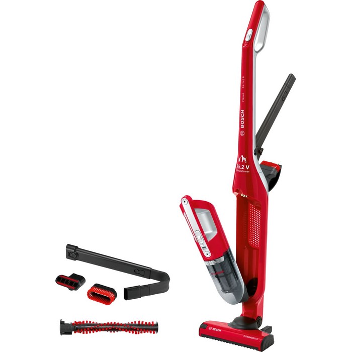 ASPIRADORA BOSCH BBH3ZOO25 SIN BOLSA 25,2V, 2 EN 1