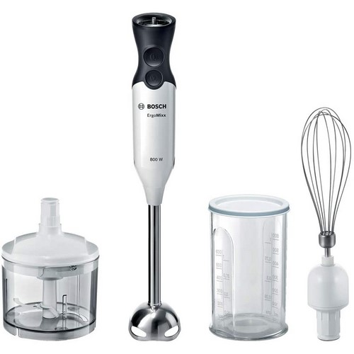 BATIDORA BOSCH MS6CA4150, 800W BLANCA, CON PICADOR