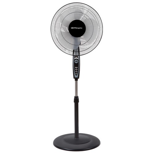 VENTILADOR ORBEGOZO SF0148 DE PIE, 50W, 40CM NEGRO