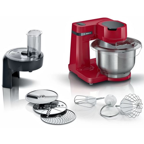 Robot de cocina rojo profundo - Bosch