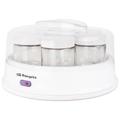 YOGURTERA ORBEGOZO YU2350 PARA 7 YOGURES, 15W     