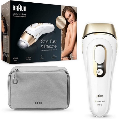 DEPILADORA BRAUN SILK PRO 5 PL5014 LUZ PULSADA    