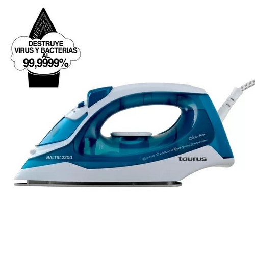 PLANCHA TAURUS BALTIC 2200, 2200W, 110G/MIN, VAPOR