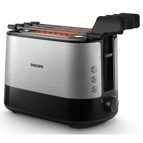 TOSTADORA PHILIPS HD2639/90 INOX DOBLE RANURA     