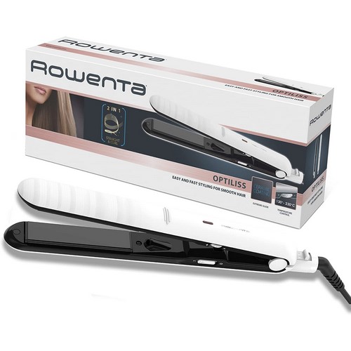 PLANCHA PELO ROWENTA SF3210F0 OPTILISS 2 BLANCA   