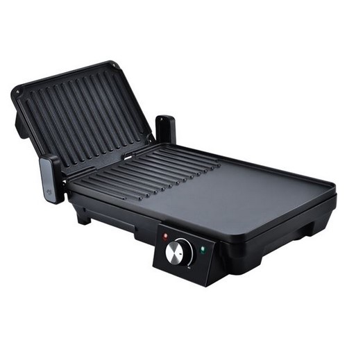 PLANCHA ASAR MUVIP MV0403 + GRILL 2000W 40X24,5CM 