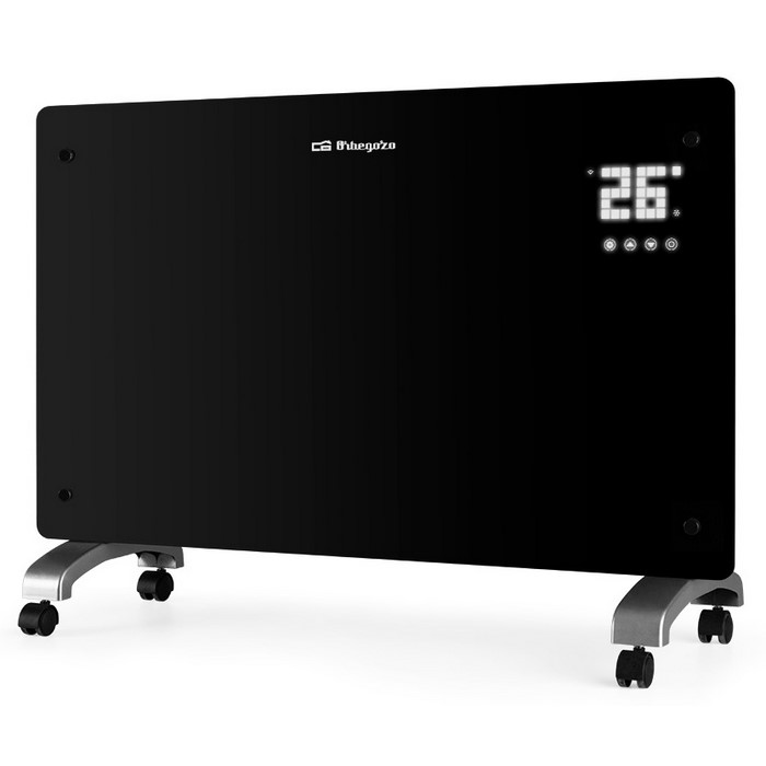 PANEL RADIANTE ORBEGOZO REW2020, NEGRO, 2000W     