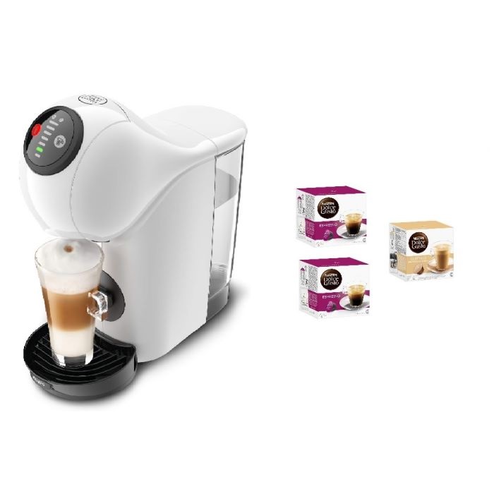 CAFETERA KRUPS KP2431 GENIO S BLANCA DOLCE GUSTO  