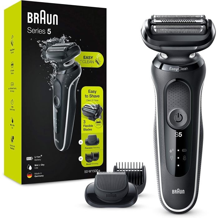 AFEITADORA BRAUN S5 51W1000S SECO / HUMEDO BATERIA