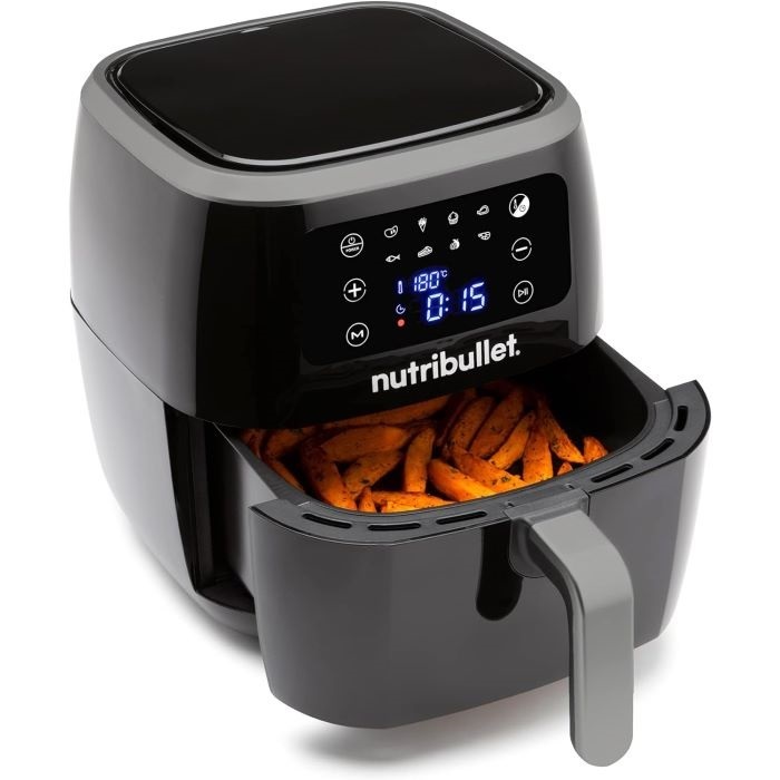 FREIDORA NUTRIBULLET NBA071B 7LIT 1800W SIN ACEITE