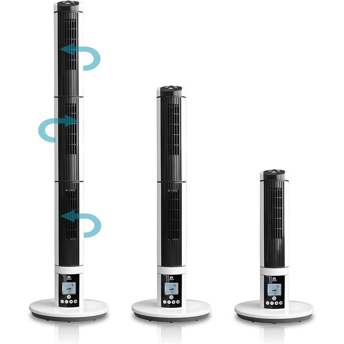 VENTILADOR GLAZIAR BRISA 3 DE TORRE 3 EN 1, SILENC