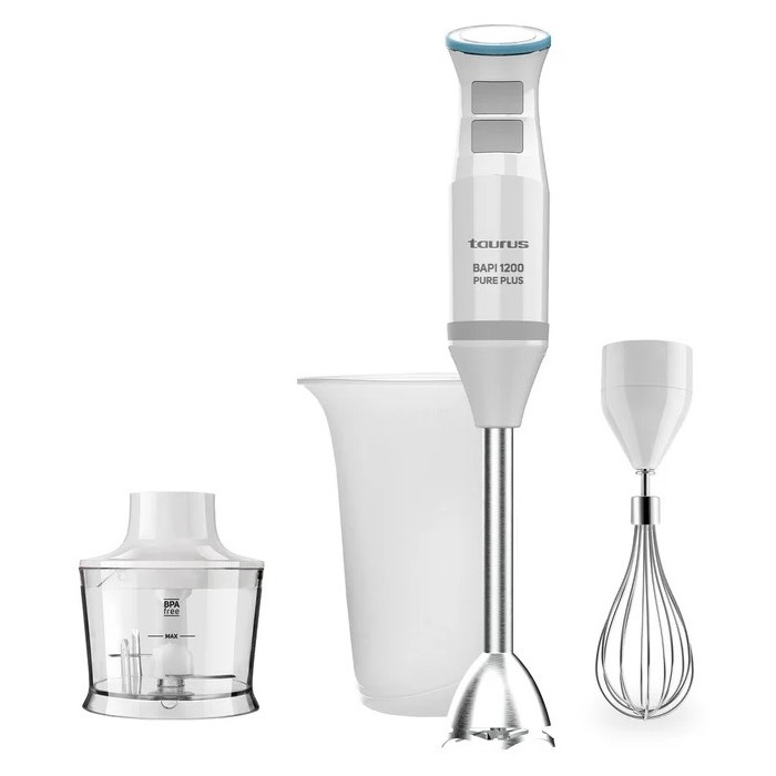 BATIDORA TAURUS BAPI 1200 PURE PLUS INOX + PICADOR
