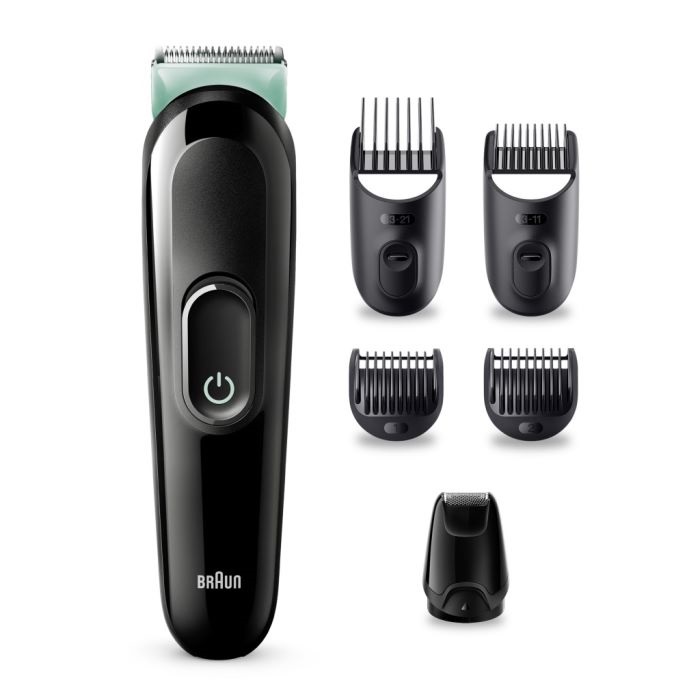 CORTAPELO BRAUN MGK3411, 6 EN 1, PELO CARA BARBA  