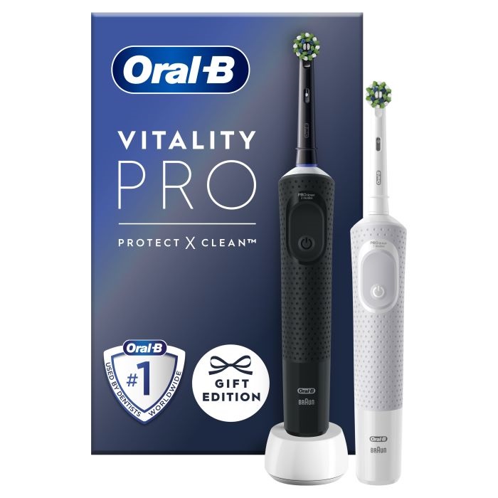 CEPILLO DENTAL BRAUN VITALITY PRO DUO NEGRO/BLANCO