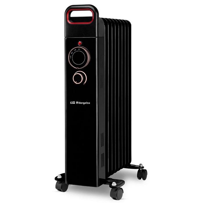RADIADOR ORBEGOZO RUN2000 2000W ACEITE, NEGRO     