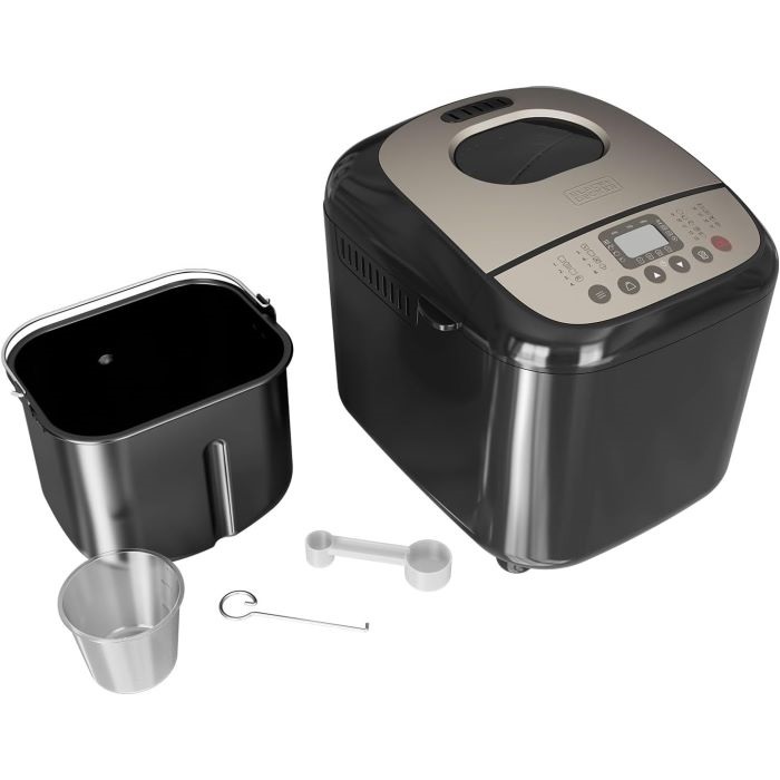PANIFICADORA BLACKDECKER BXBM600E 1KG 17 PROGRAMAS