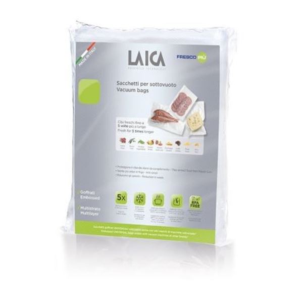 BOLSAS ENVASAR AL VACIO LAICA VT35042 (50U) 20X28 