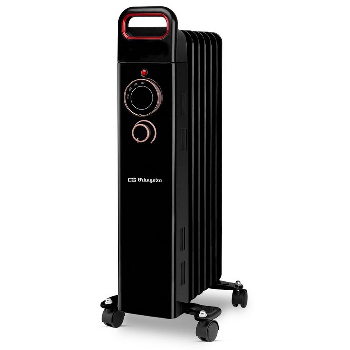 RADIADOR ORBEGOZO RUN1500 1500W ACEITE, NEGRO     