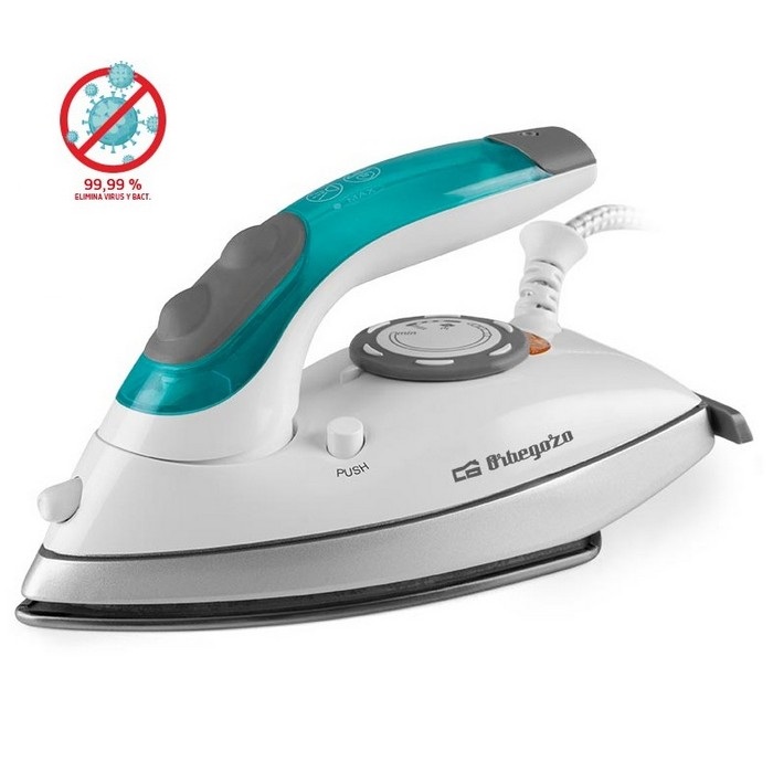 PLANCHA ORBEGOZO SV1020, 1100W, VIAJE             