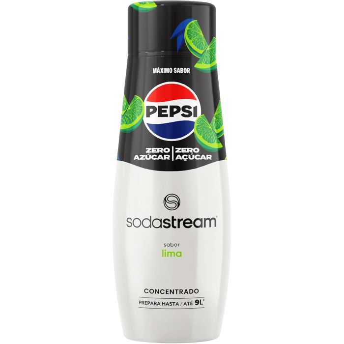 CONCENTRADO SODASTREAM PEPSI-LIMA ZERO SABOR 440ML