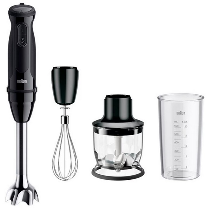 BATIDORA BRAUN MQ50202MBK 1000W PICADOR BATIDOR   