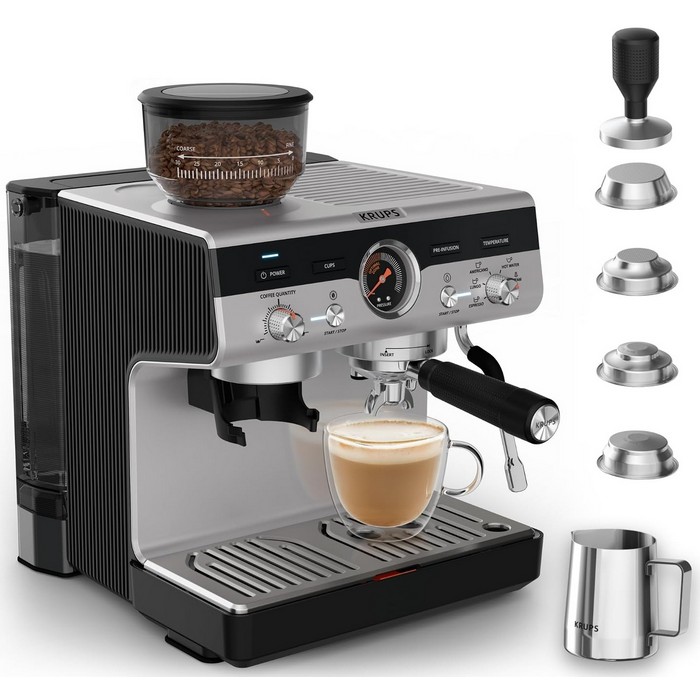 CAFETERA KRUPS XP801T10SP PRECISION EXPRESSO      