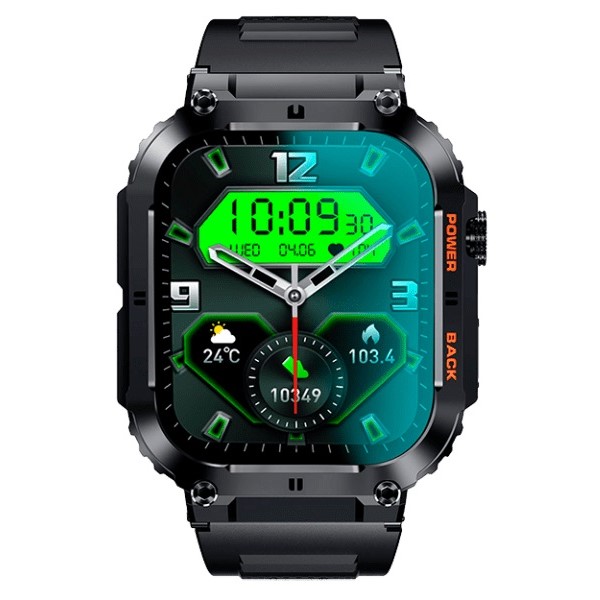 SMARTWATCH SWISS+GO KONIZ FUNCION LLAMADAS, NEGRO 
