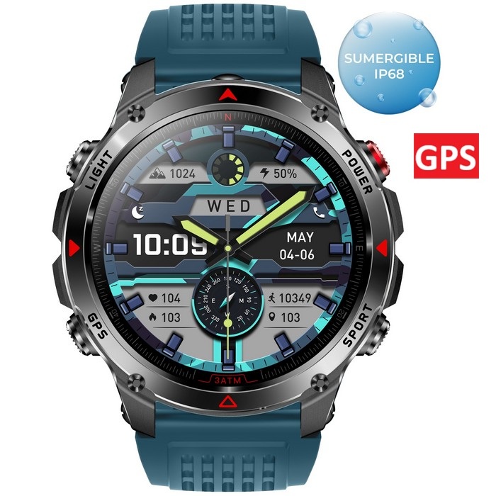 SMARTWATCH NAMASTE VOLCANO BLUE NS322806 GPS SUM  