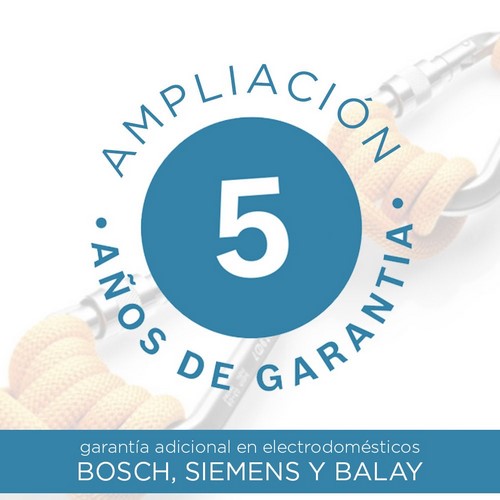 EXTENSION GARANTIA A 5 AOS SIEMENS /BOSCH / BALAY
